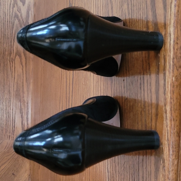 Circa Joan & David Suede and Leather Pumps - Picture 5 of 8